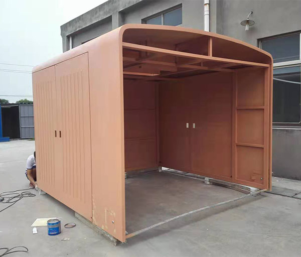 蓄電池車棚